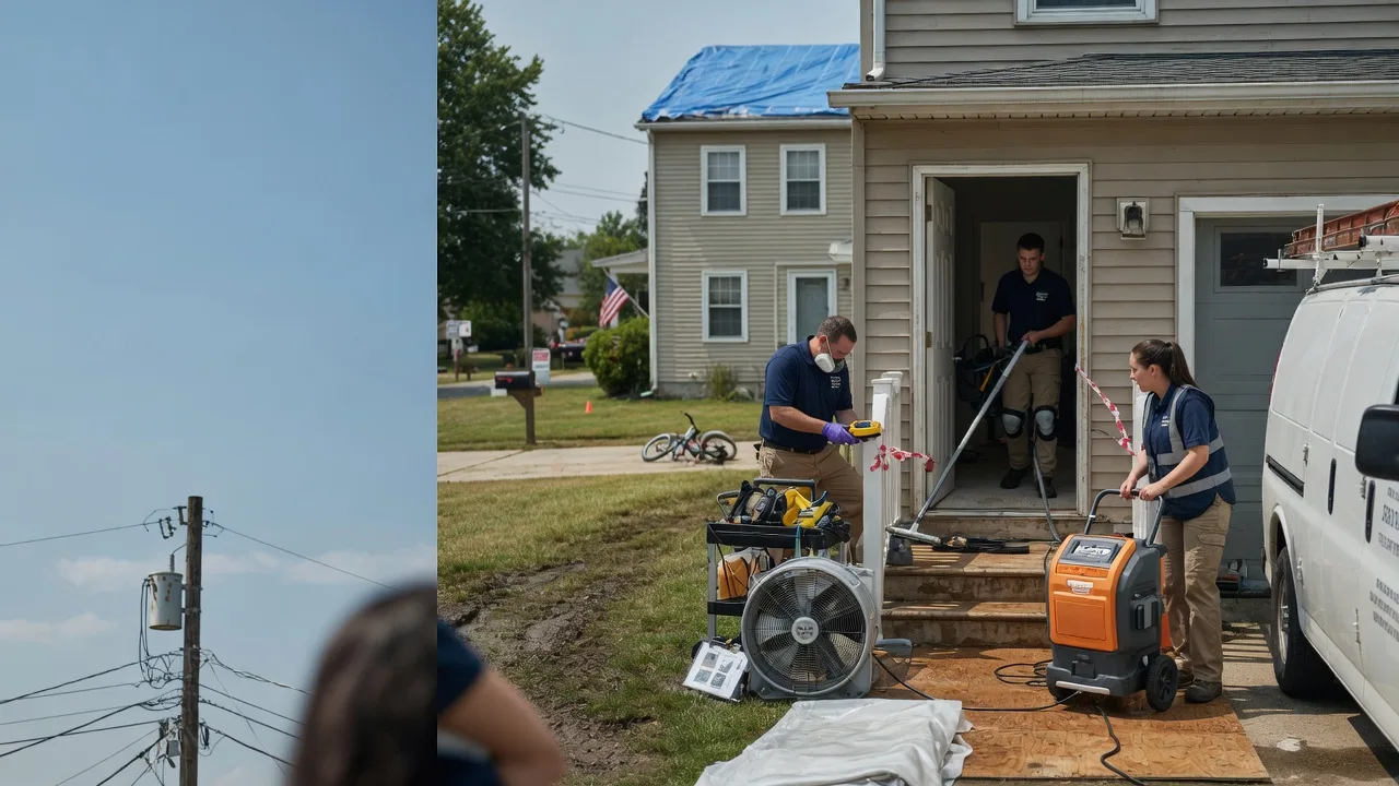 Water Damage Repair in Fieldale, VA near me